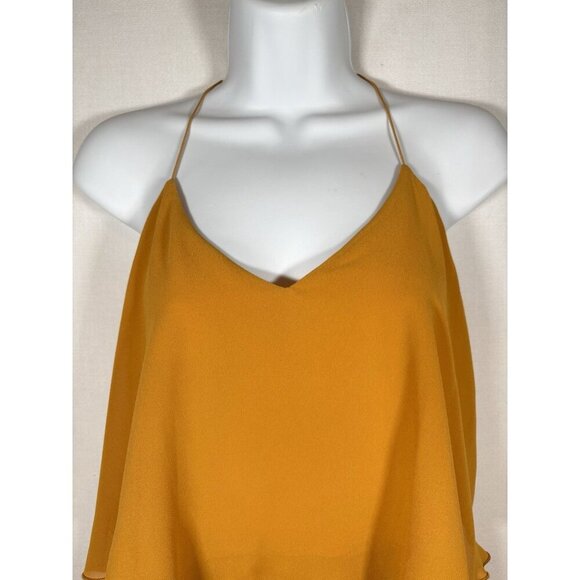 SHOW ME YOUR MUMU Suarez Tassel Harvest Moon Tiered Ruffled Dress Boho Small - Picture 4 of 8